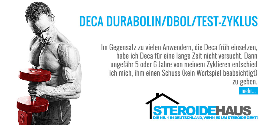 8DECA DURABOLIN DBOL TEST ZYKLUS